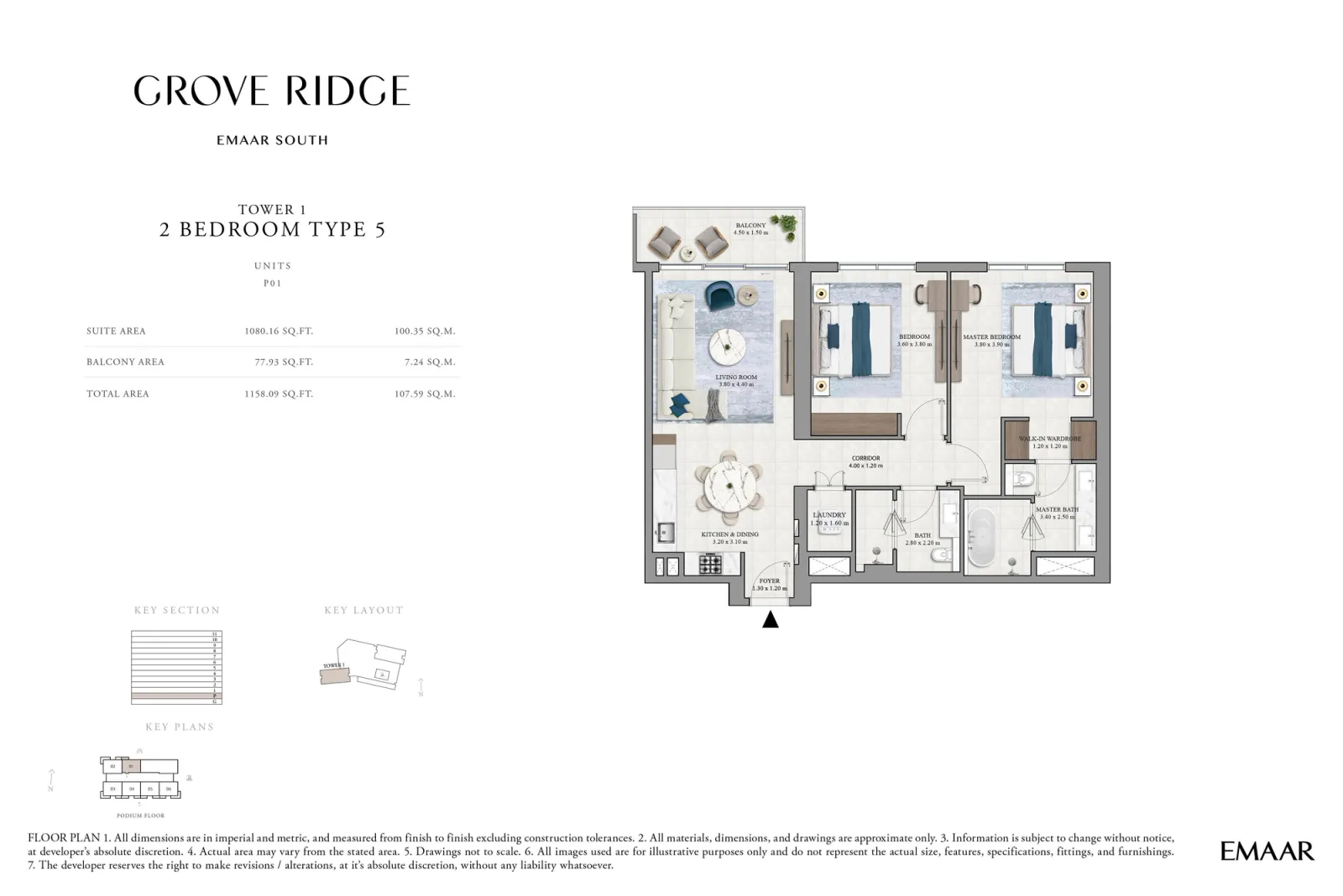Floor plan for Type 5