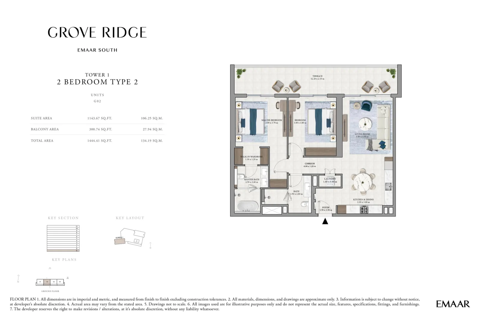 Floor plan for Type 2