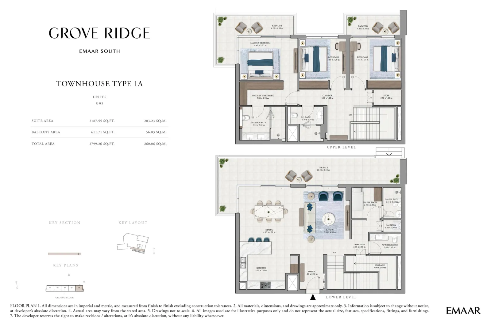 Floor plan for Type 1A