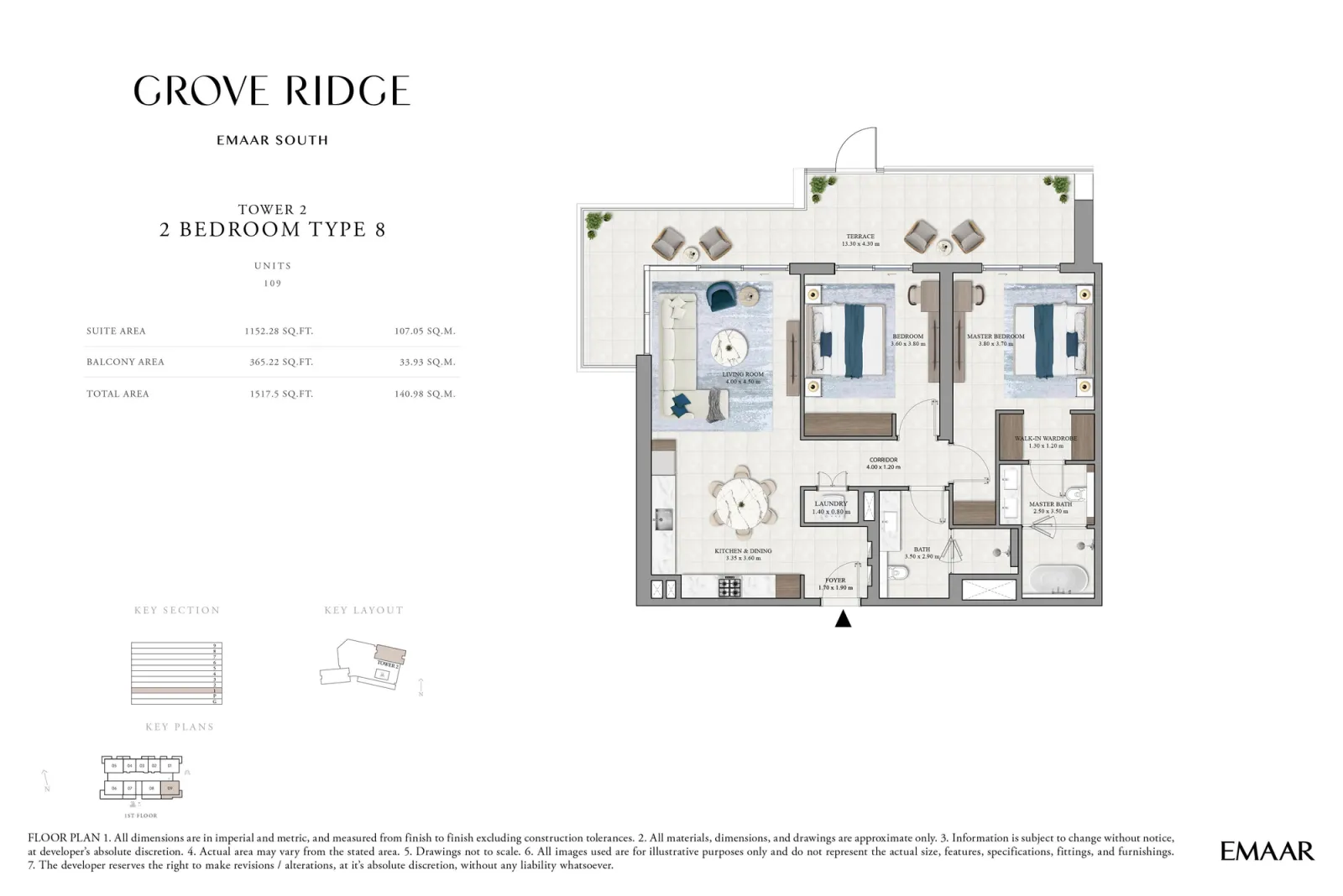 Floor plan for Type 8