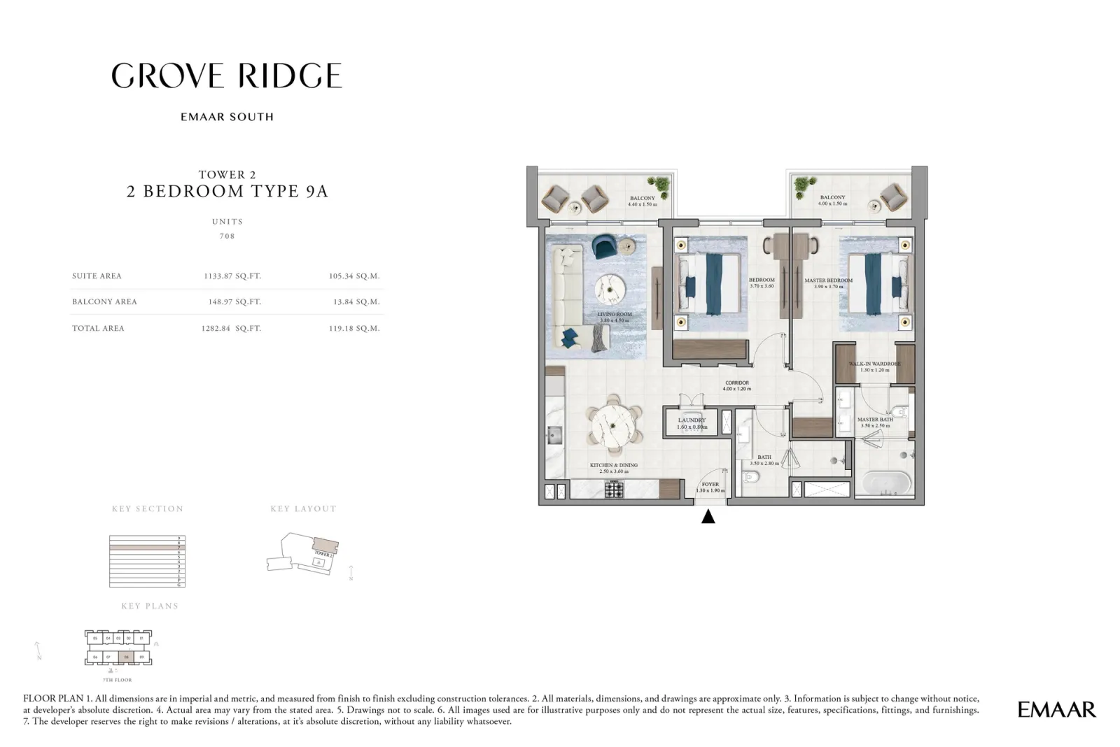Floor plan for Type 9A