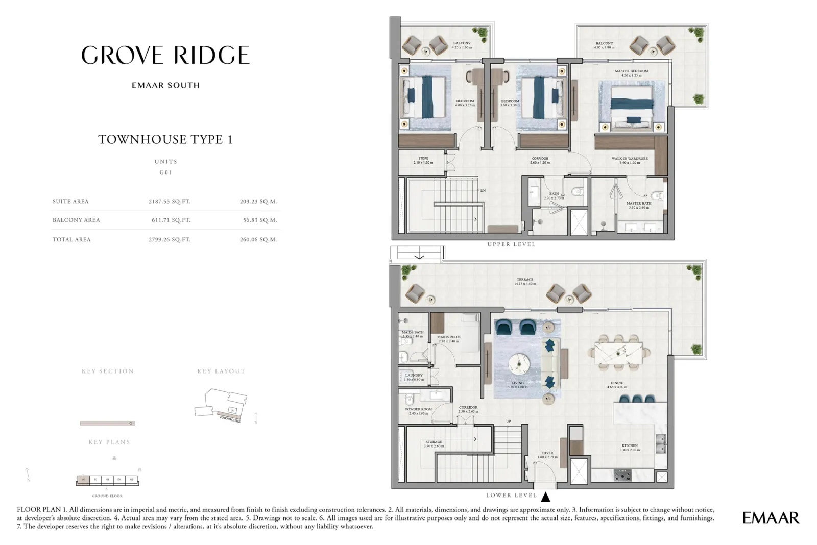 Floor plan for Type 1