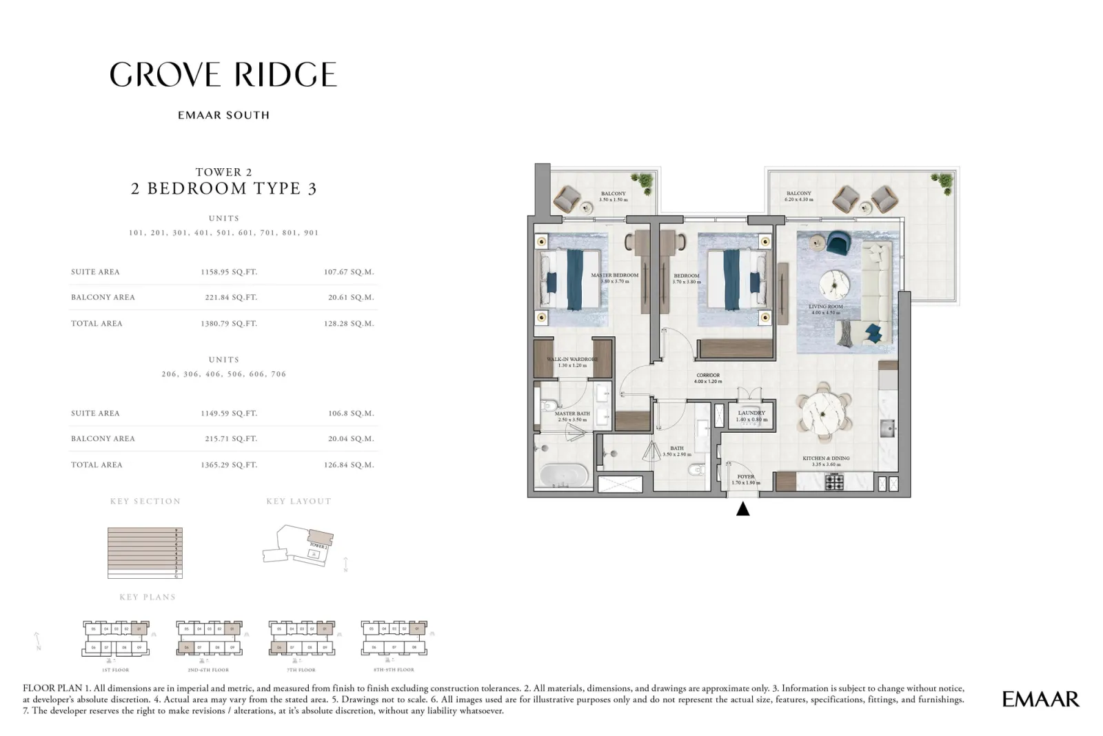 Floor plan for Type 3