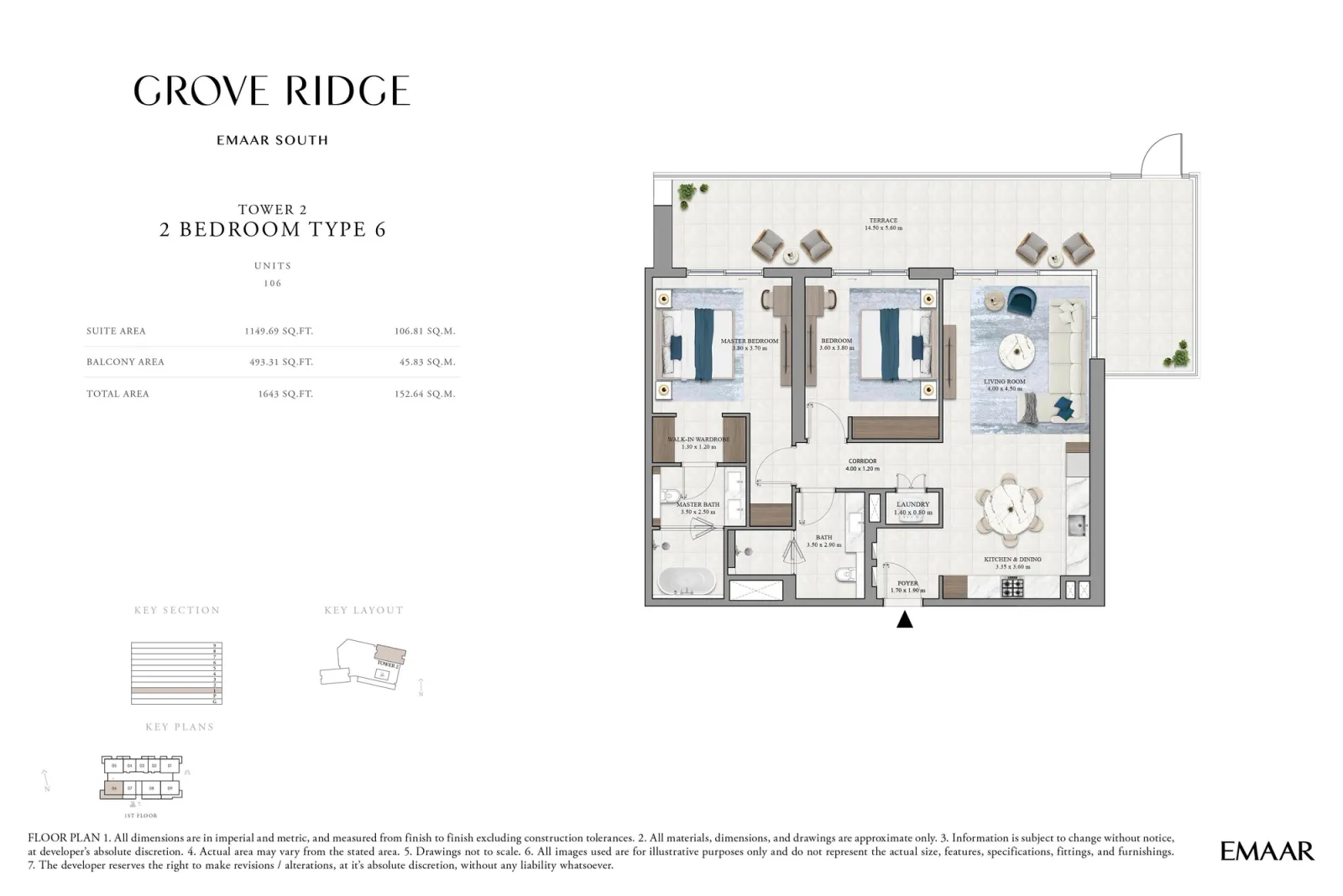 Floor plan for Type 6
