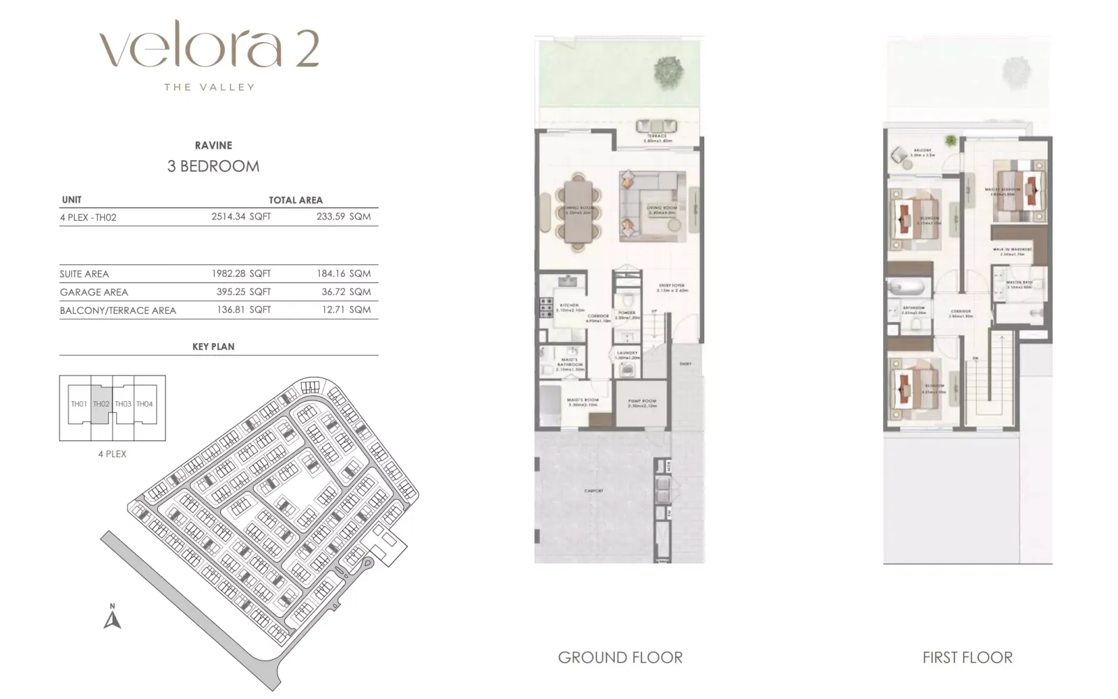 Floor plan for Type Ravine