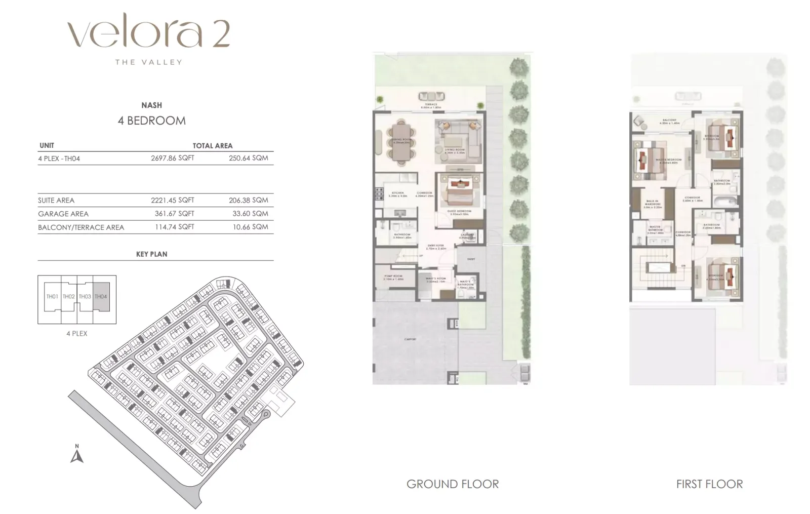 Floor plan for Type Nash2