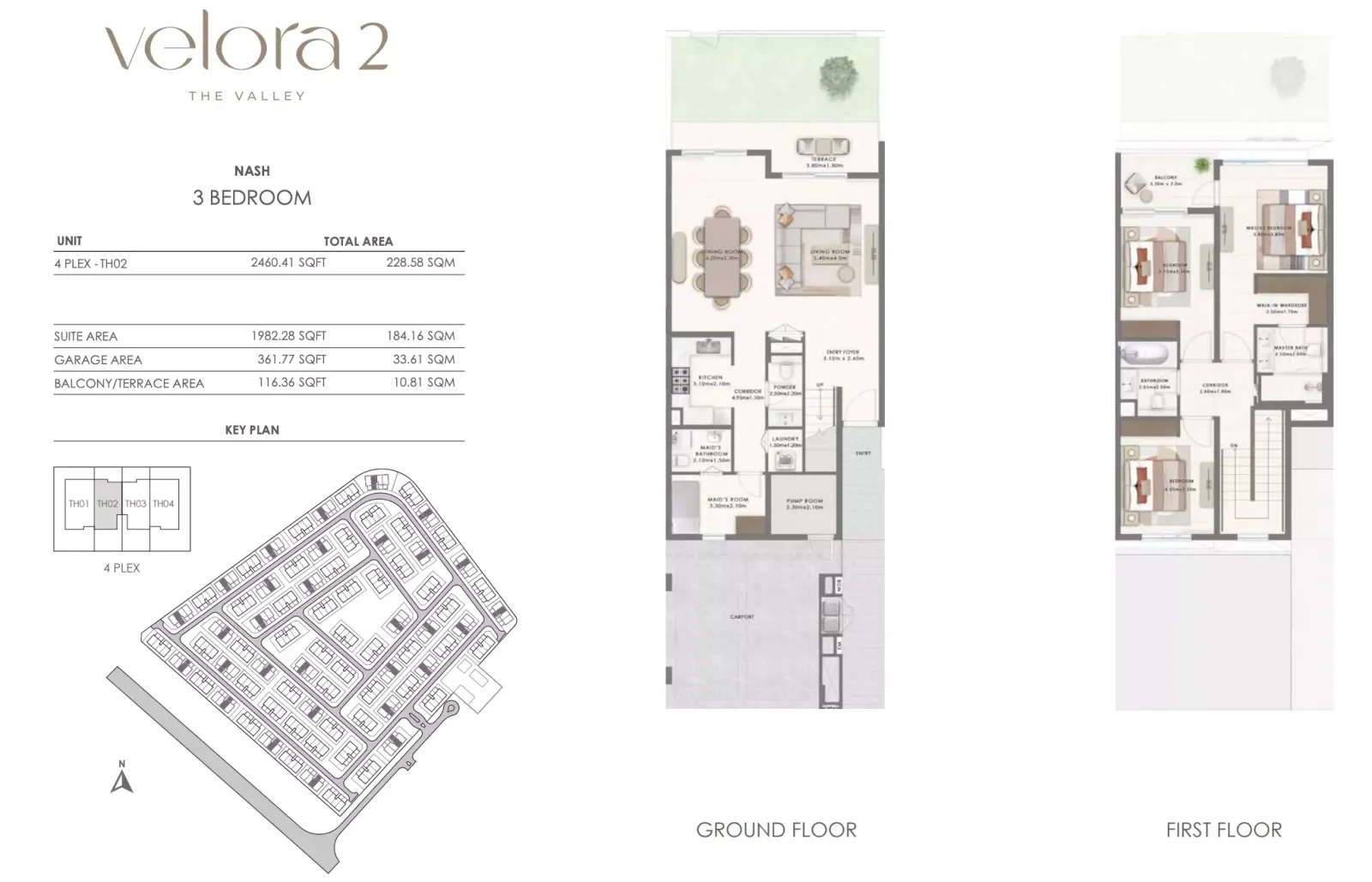 Floor plan for Type Nash