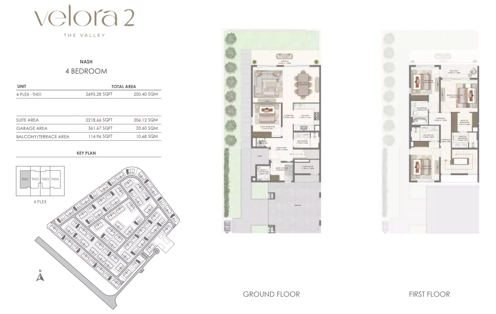 Floor plan for Type Nash