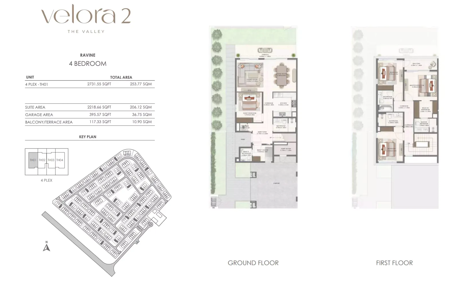 Floor plan for Type Ravine