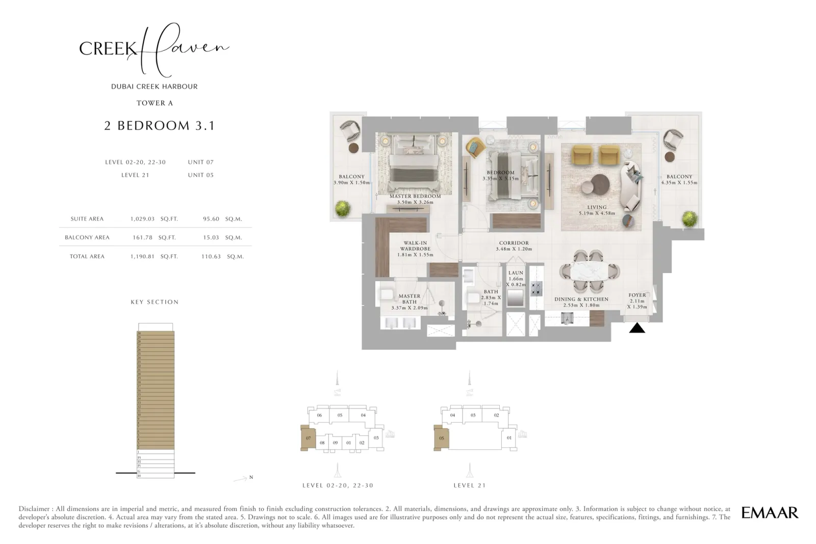 Floor plan for Type 3.1