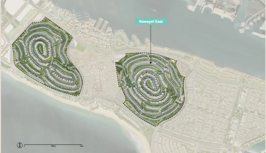 Nawayef Mansions East Hill master plan