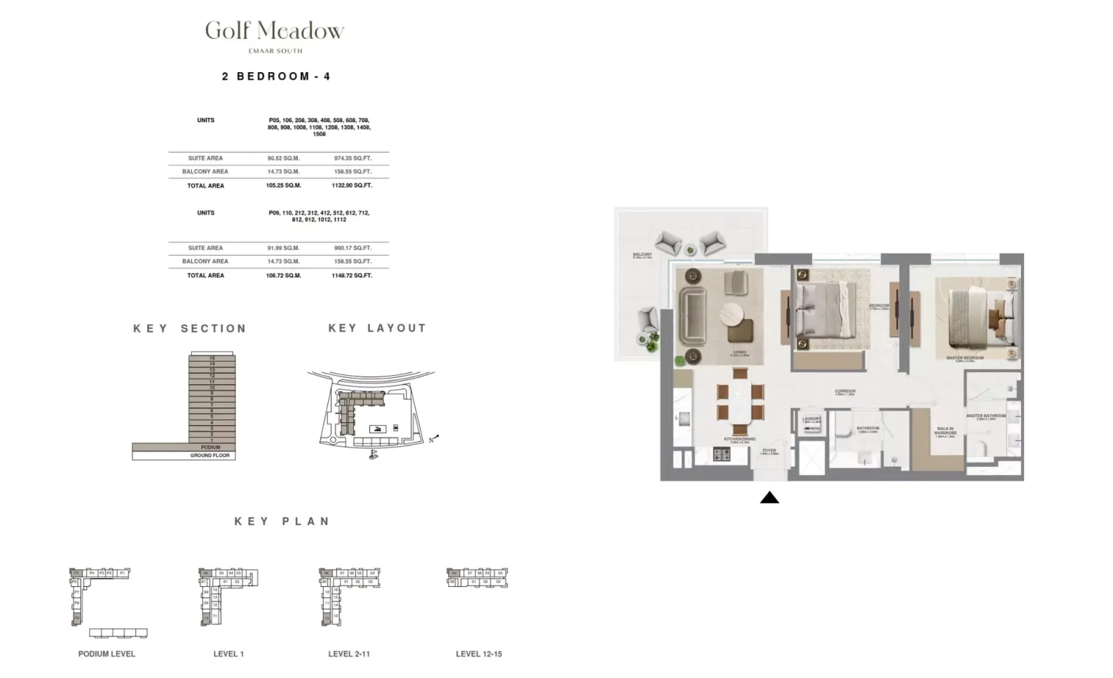 Floor plan for Type 4