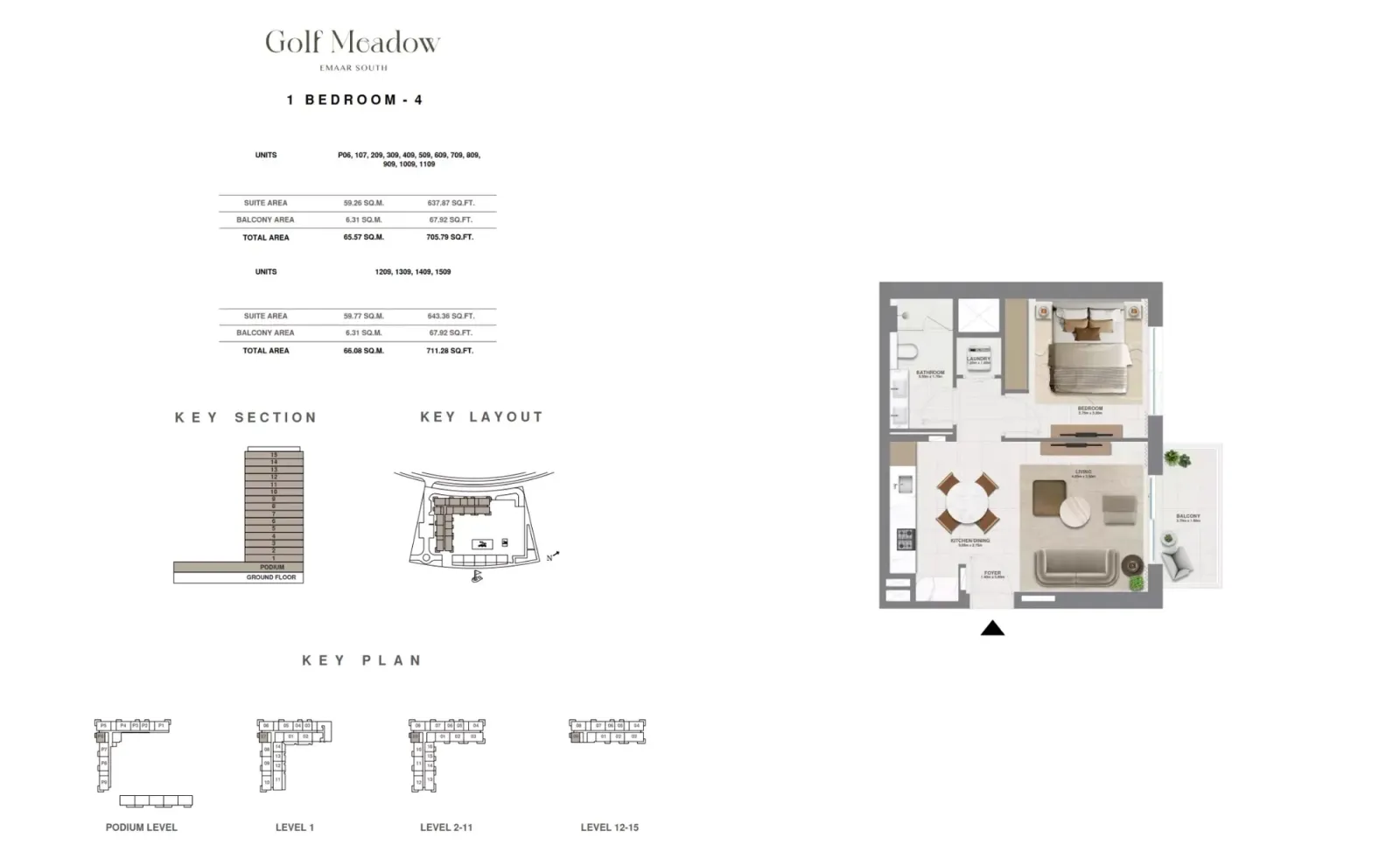Floor plan for Type 4