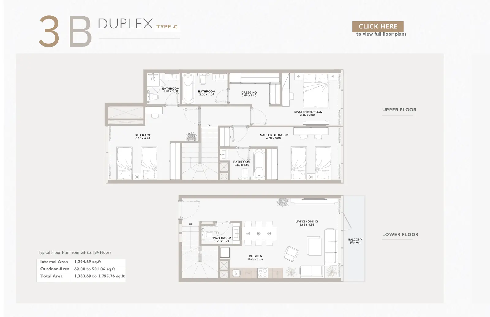 Floor plan for Type C