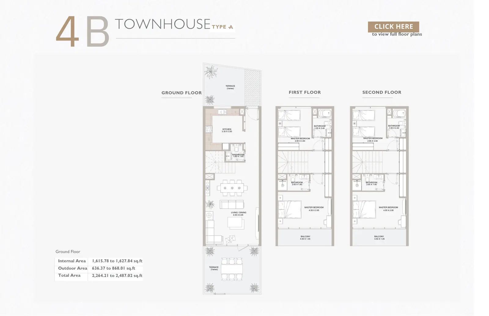 Floor plan for Type A