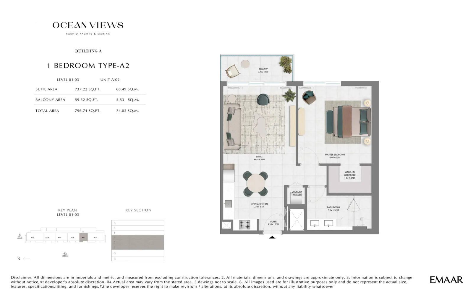 Floor plan for Type A2