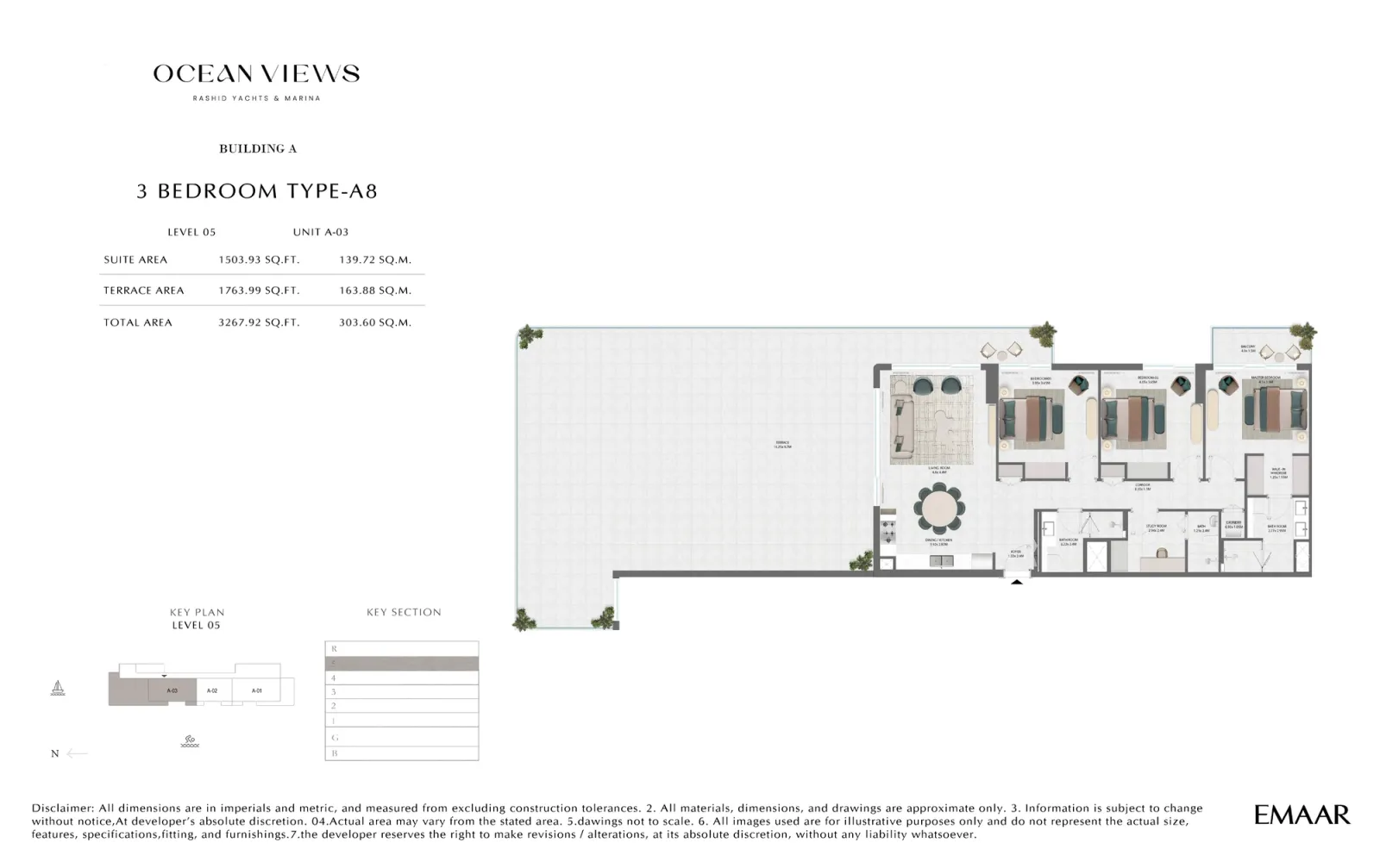 Floor plan for Type A8