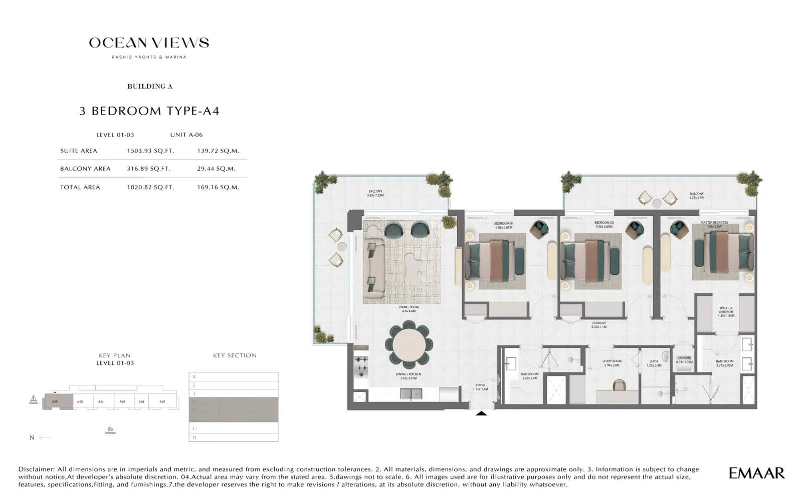 Floor plan for Type A4