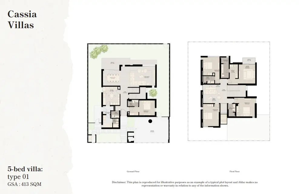Floor plan for Type 01
