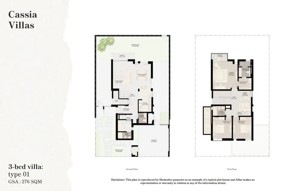 Floor plan for Type 01