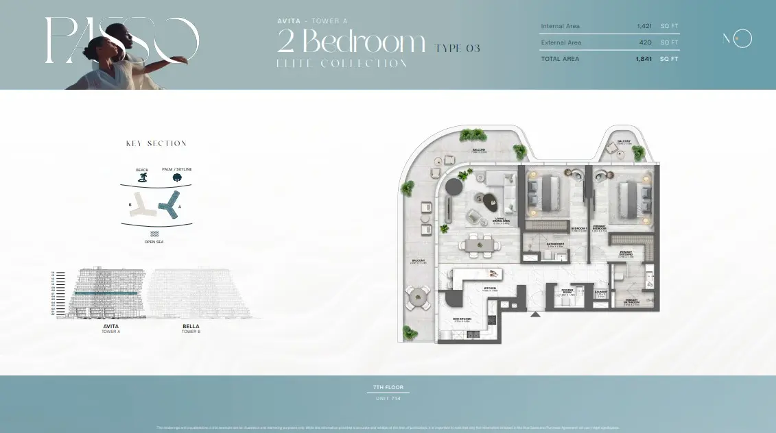 Floor plan for Type 03-EC