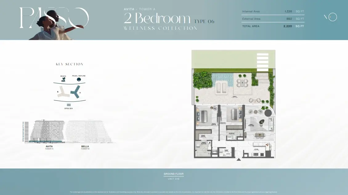 Floor plan for Type 06-WC