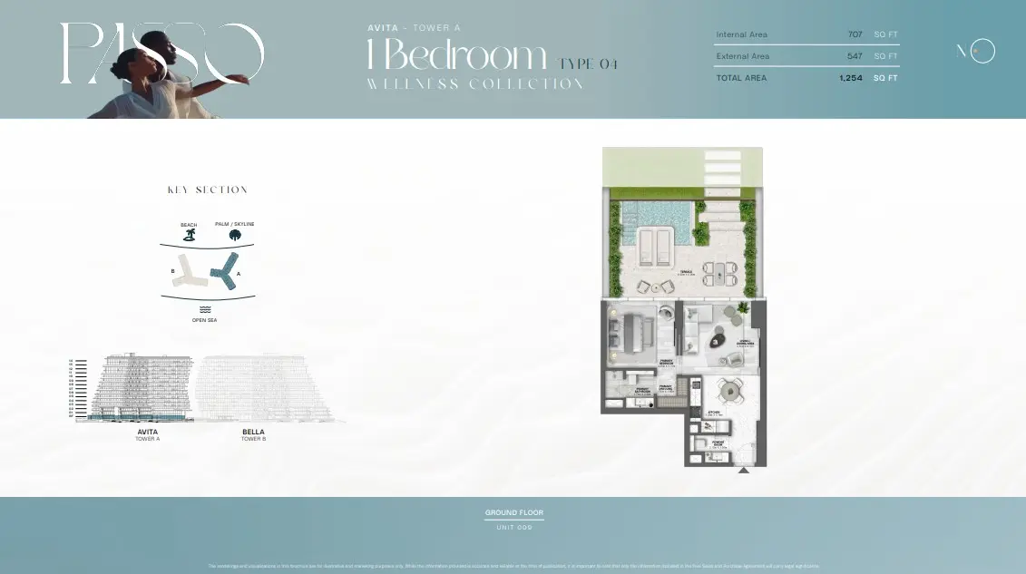 Floor plan for Type 04-WC