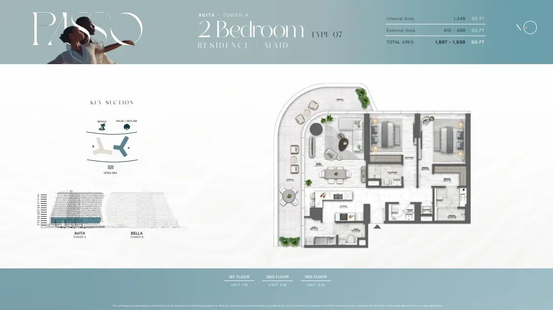 Floor plan for Type 07-RM