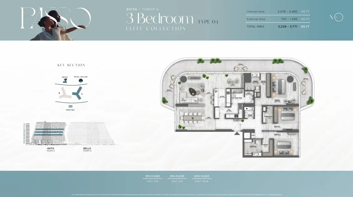 Floor plan for Type 04-EC