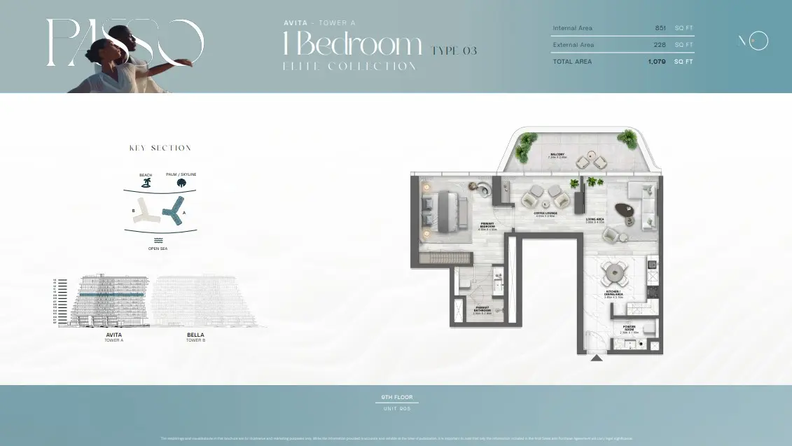 Floor plan for Type 03-EC