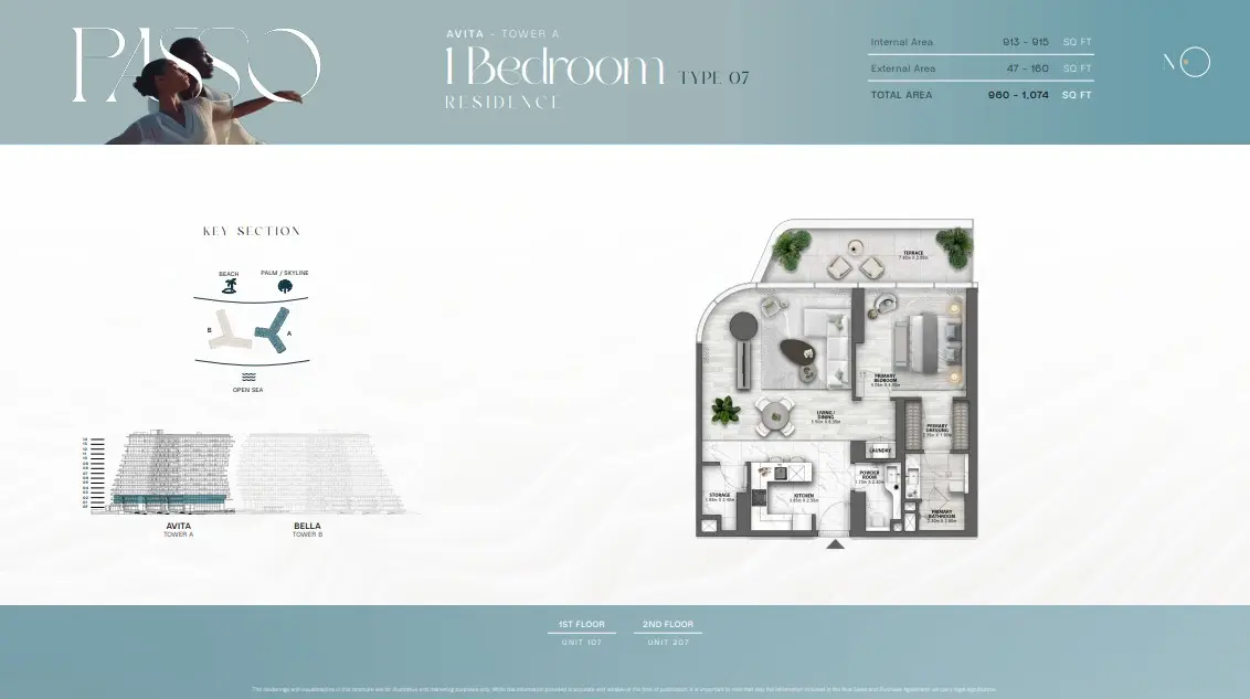 Floor plan for Type 07-R
