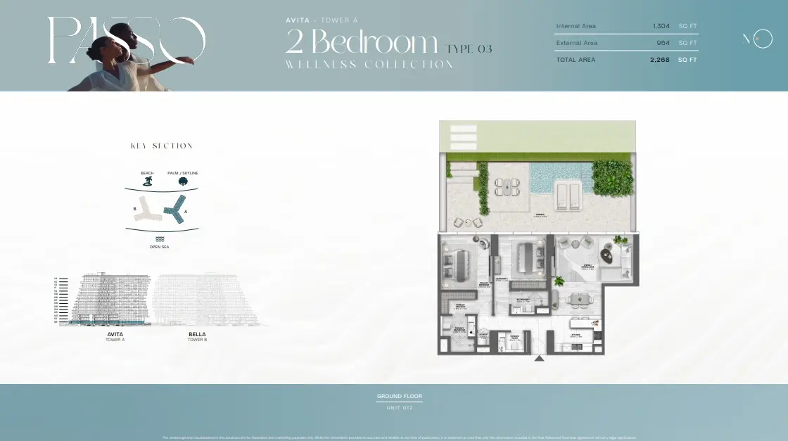 Floor plan for Type 03-WC