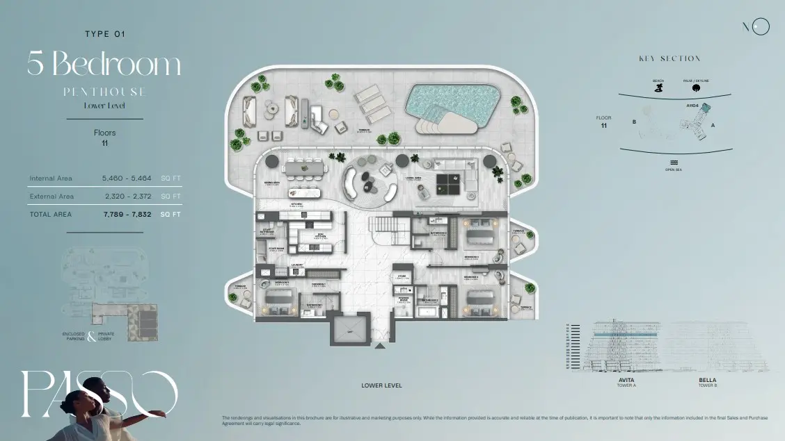 Floor plan for Type 01