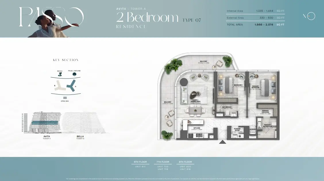 Floor plan for Type 07-R