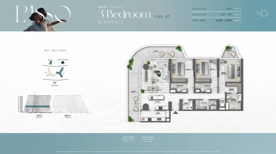 Floor plan for Type 07-R