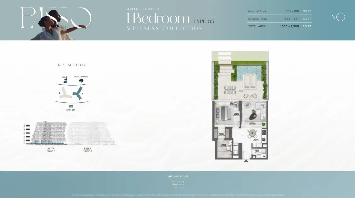Floor plan for Type 05-WC