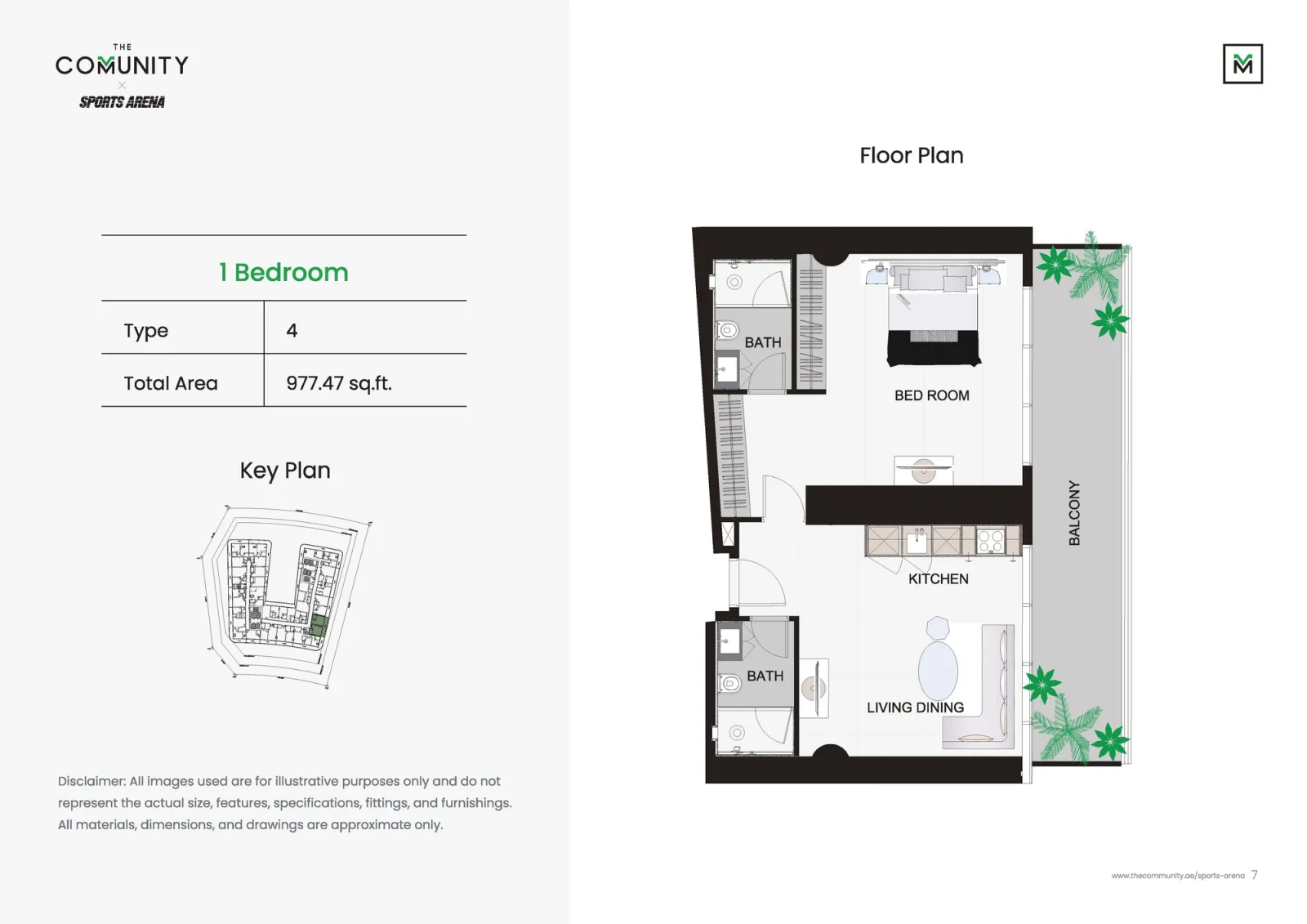 Floor plan for Type 4