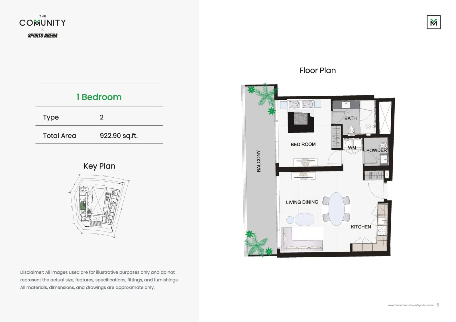 Floor plan for Type 2