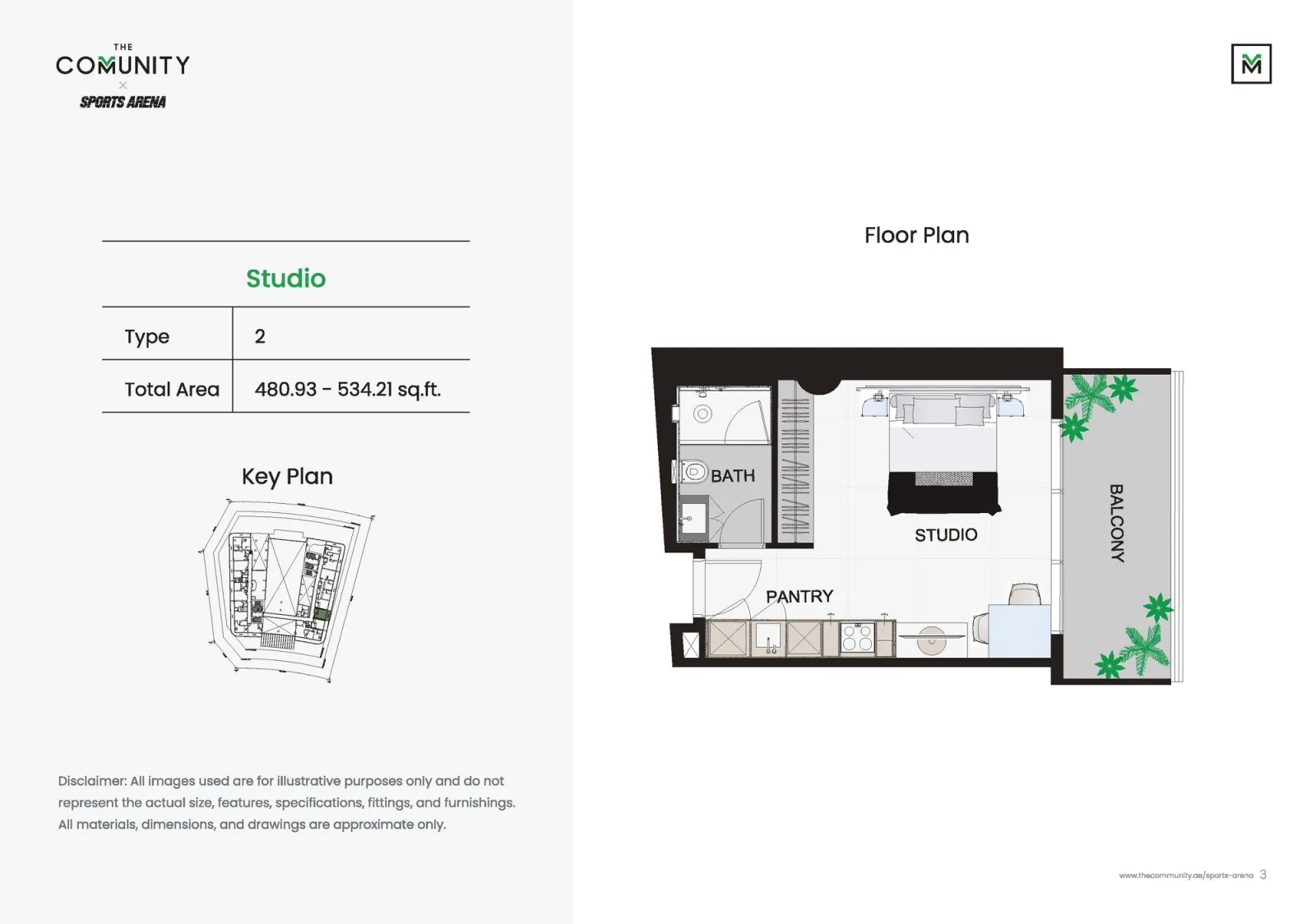 Floor plan for Type 2