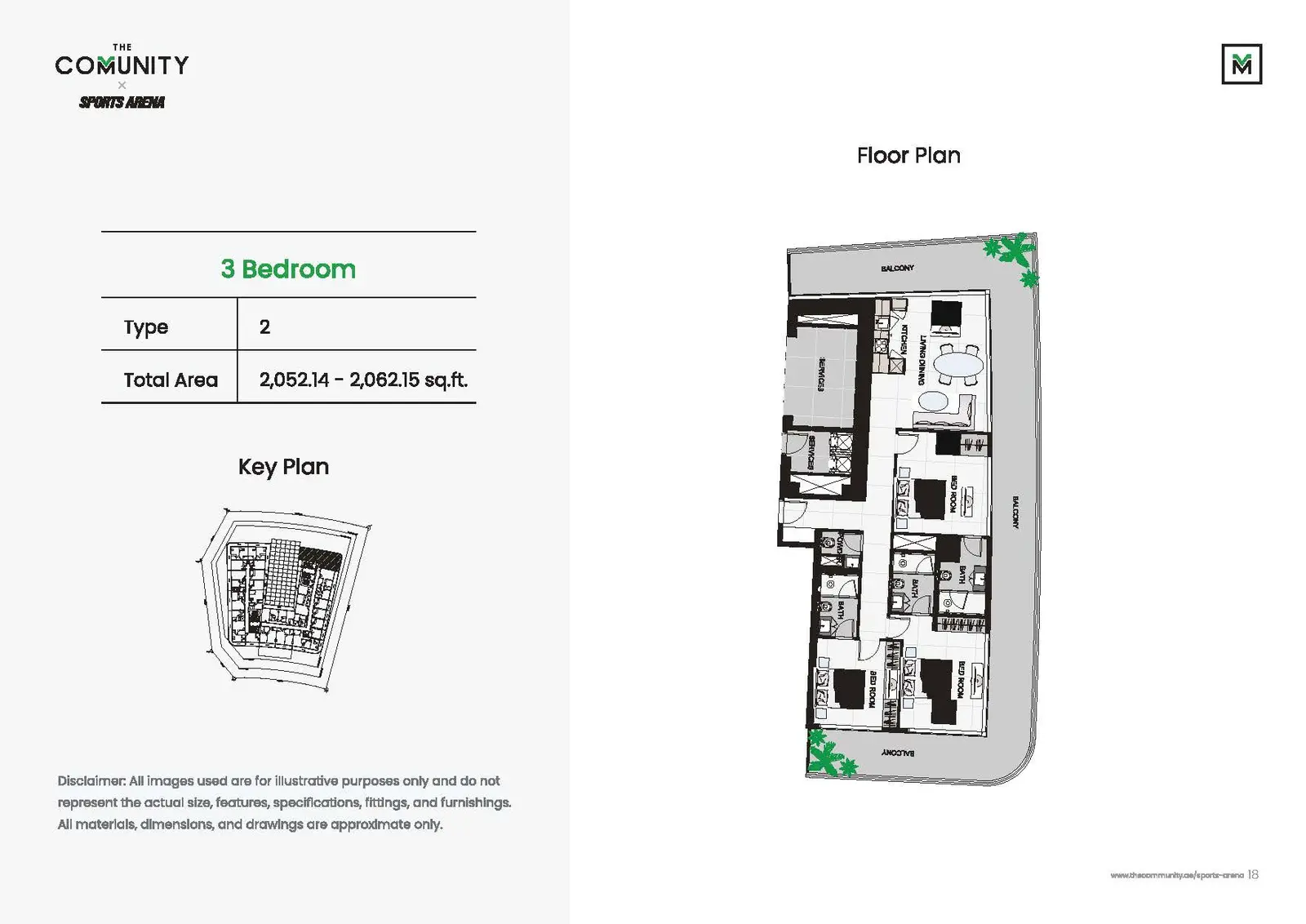 Floor plan for Type 2