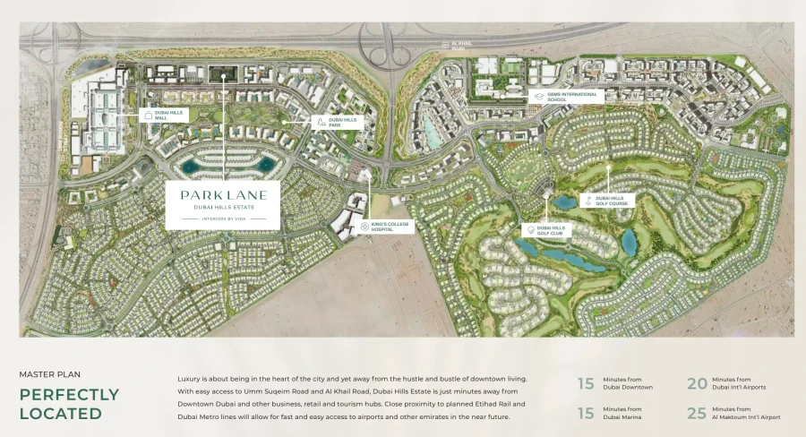 Park Lane Residences master plan