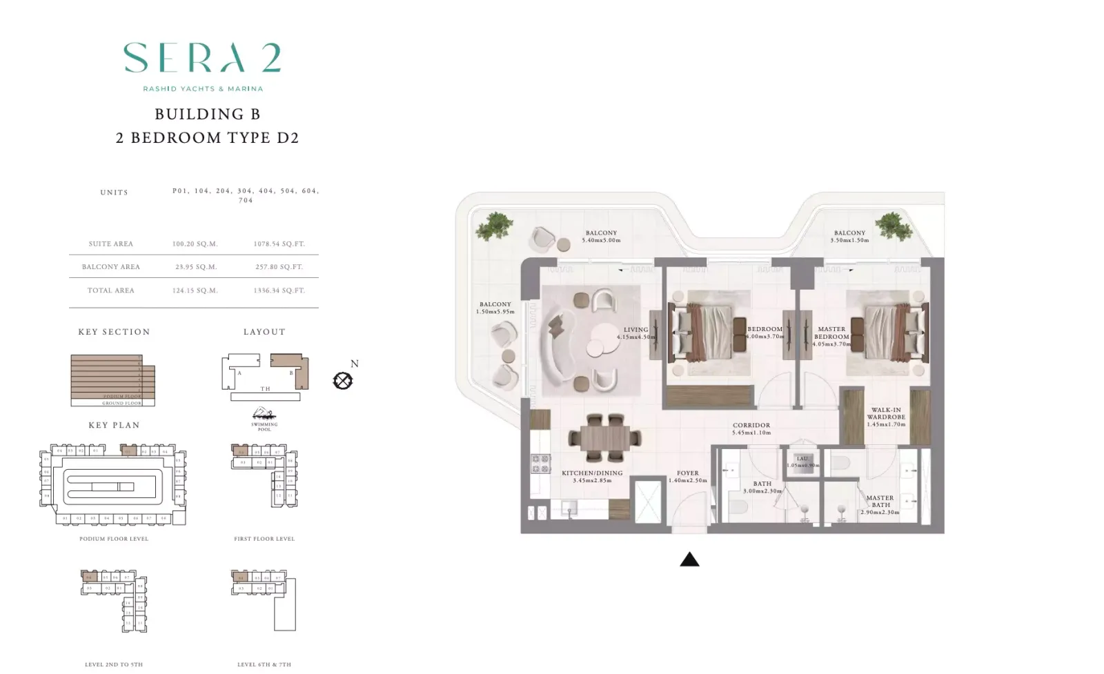 Floor plan for Type D2