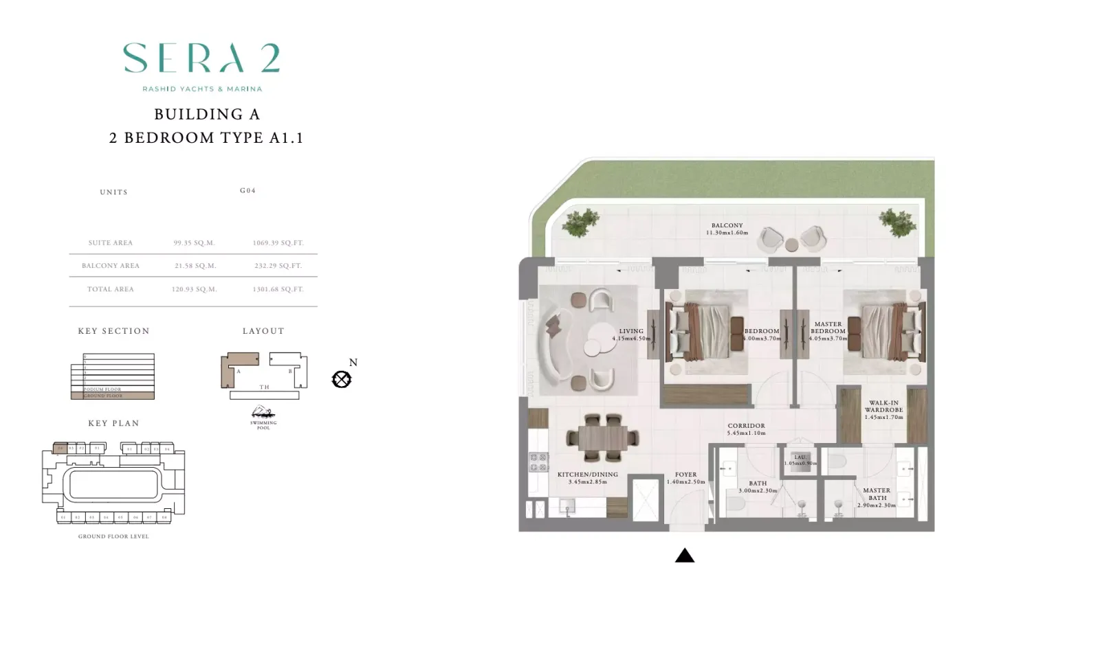 Floor plan for Type A1.1