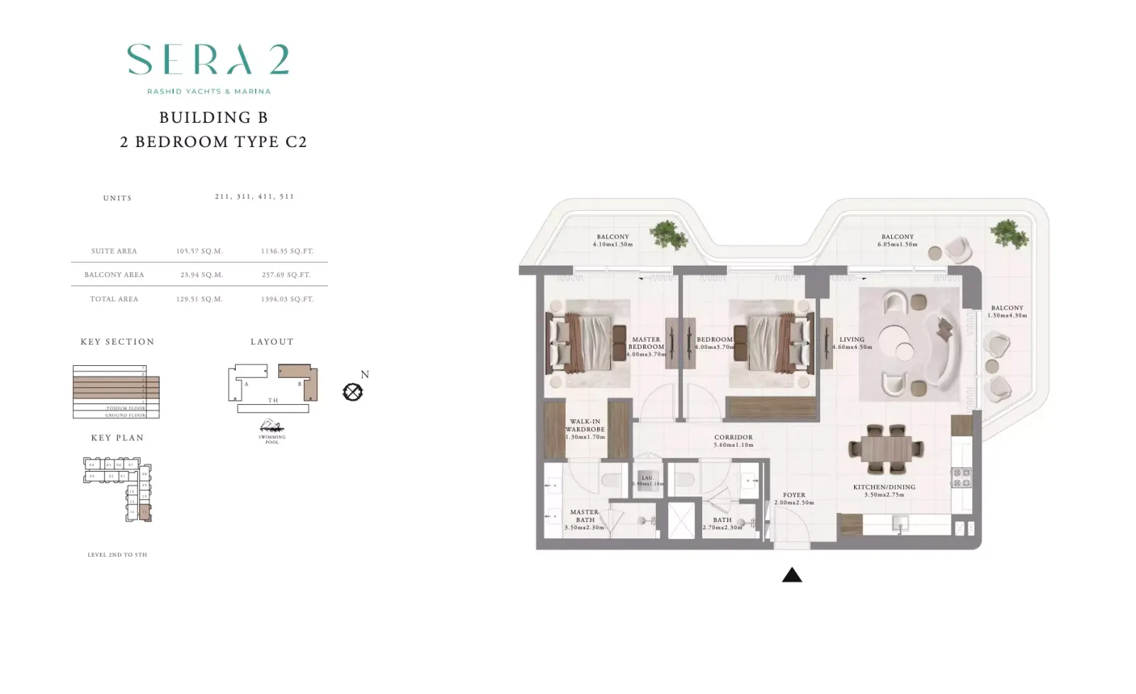Floor plan for Type C2