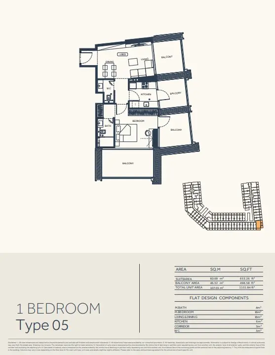 Floor plan for Type 05