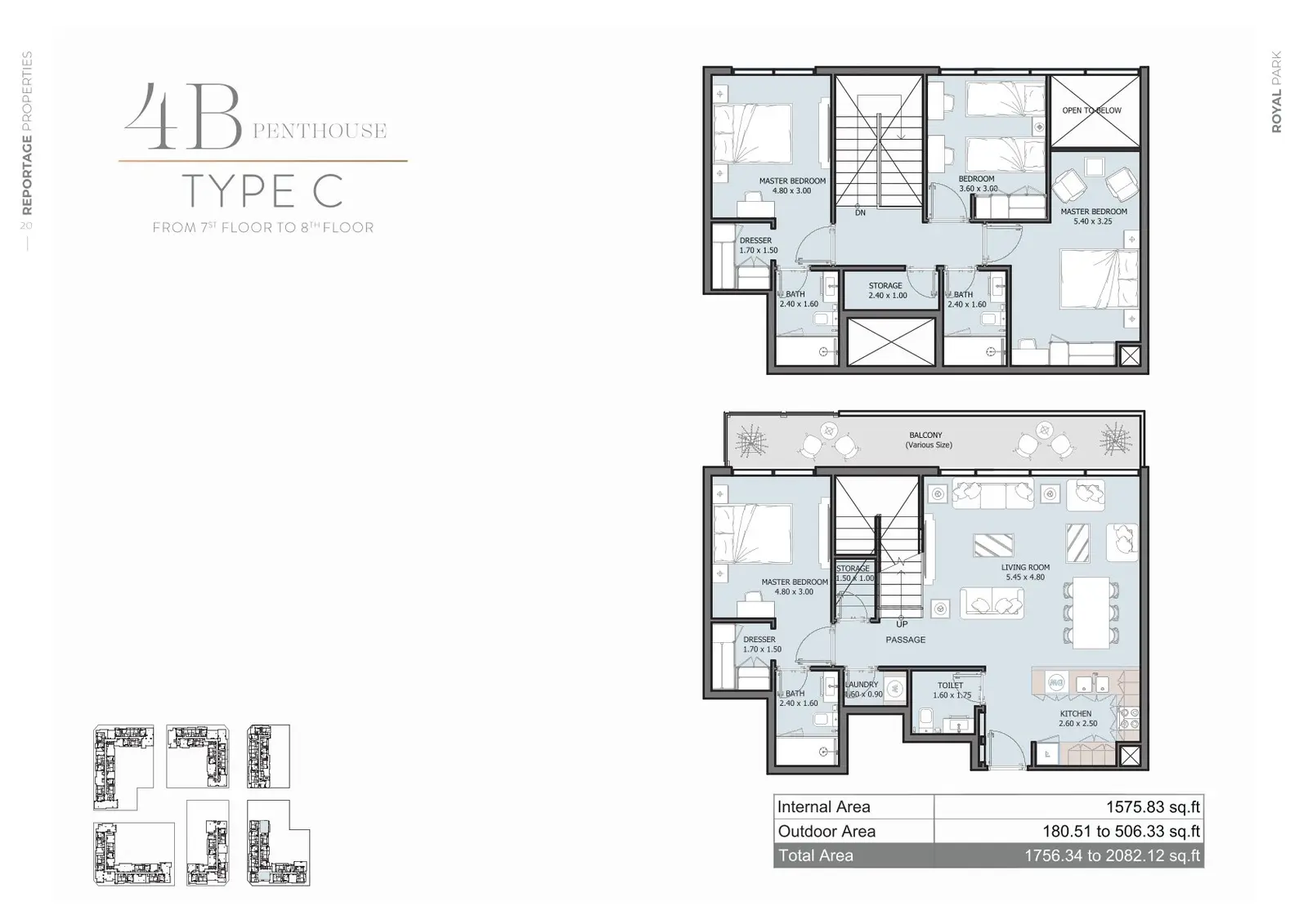 Floor plan for Type C