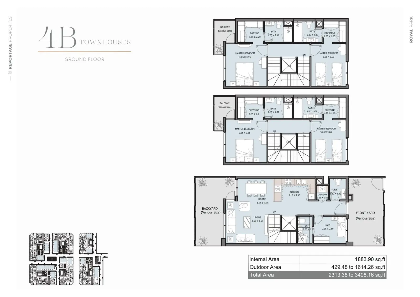 Floor plan for Type A