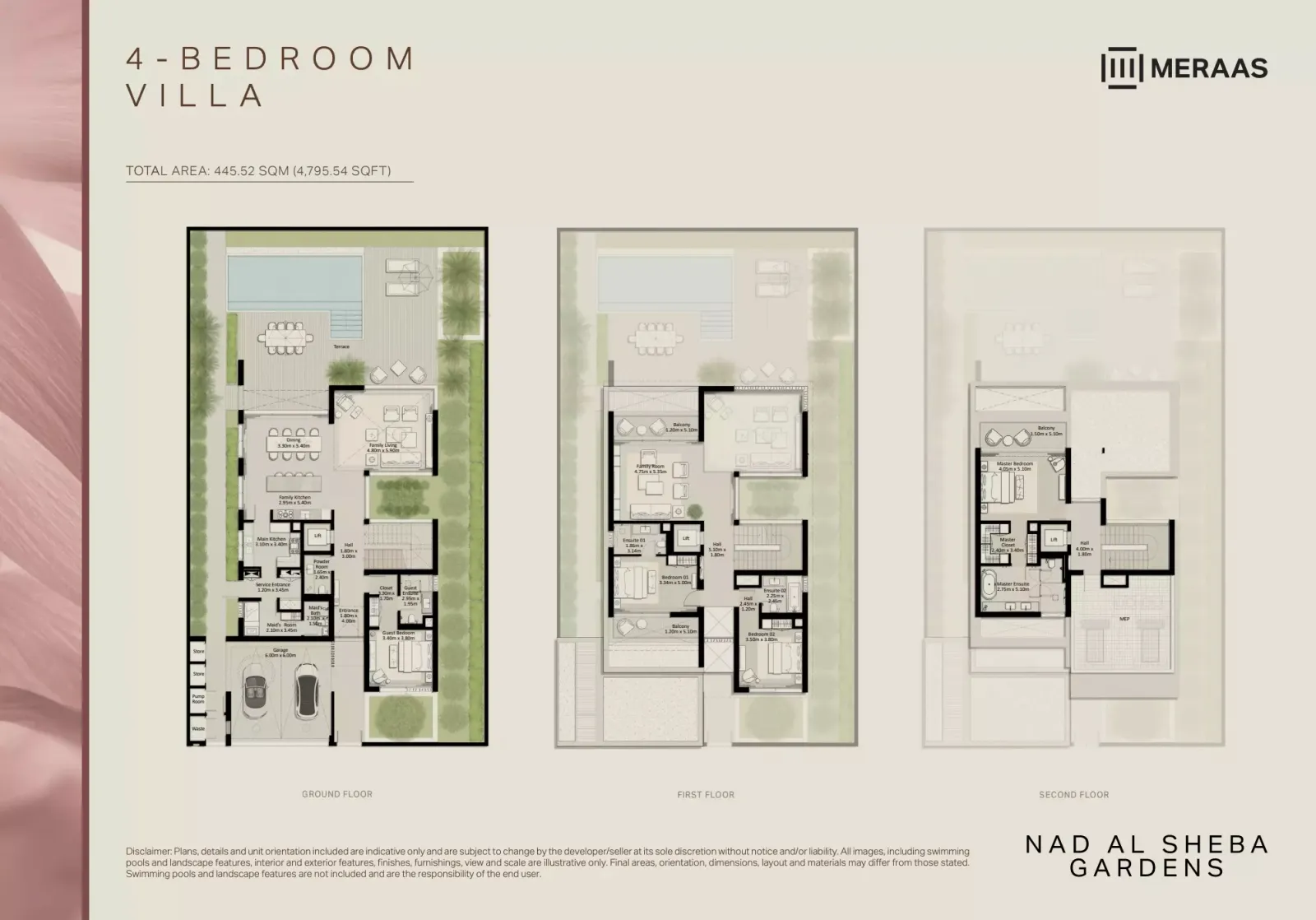 Floor plan for Type V4-1