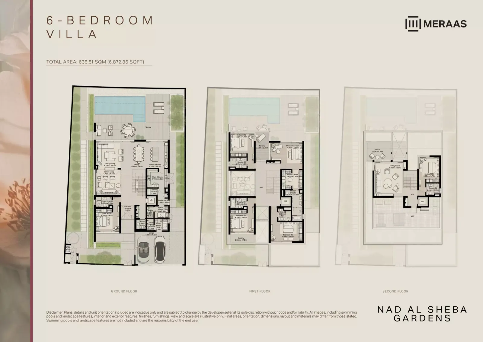 Floor plan for Type V6-1