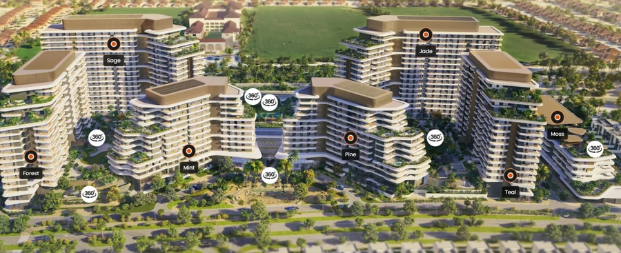 Jade at Verdes by Haven master plan